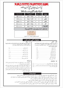 تعرفه نیازمندیهای همشهری سال 1404